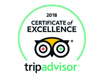 2018 certificate of excellence - trip advisor
