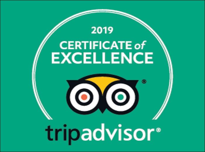 2019 certificate of excellence - trip advisor